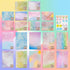 LYMXsd 160 Set, 50 50 60 10 8.27 5.5 Inch) Pcs Stationery Paper Stationery Papers with Matching Envelopes and Round Dot