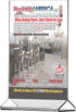 Marketing Holders ChefLand 4"W 6"H Pack 12 Countertop Marketing Holders x Literature Flyer Frame Of Letter Notice Menu