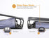 Bostitch Office Heavy Duty Stapler, 40 Sheet Capacity, No Jam, Half Strip, Fits in Palm, Black Chrome