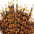 GiftExpress 48-Pack Halloween Pumpkin Pencils with Eraser, Halloween Treats for Kids, Classroom Prize Supplies