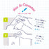 Beverly CS-155 Snoopy Sticky Notes, Pastel, Cocos
