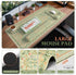 iCasso Set,Ergonomic Mouse Pad with Wrist Rest,Large Desk Mat Keyboard Pad with Wrist Support,Non-Slip Mouse Mat