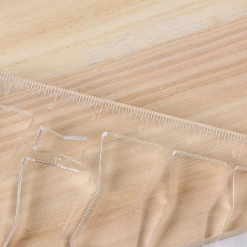 Router Clip Butterfly Inlay Template, Woodworking Decoration Router Fixture Template, 7 Inch Butterfly
