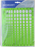 Westcott Small Ellipse Template #1 (T-807)