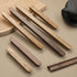 5 2 in Walnut Wood Kitchen pulls cabinets Handles Furniture Dresser Wardrobe Cupboard Drawer Handles pcs