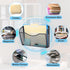 EASEPRES Magnetic Mesh 3 Pockets File Organizer - Hanging Vertical Wall File Organizer Holder Rack for Office Use
