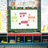 Whaline 69Ft Christmas Classroom Borders, Red Green Xmas Trim Stickers for School Office Christmas Decor