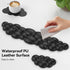 Set, TECKNET Cloud Keyboard Wrist Rest Cloud Wrist Rest with Non-Slip Base, PU Leather Wrist Pad for Keyboard