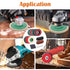 JOUTYFOR 18 Pack 4 Inch 14 3 Buffering Wheels Polishing Kit with Compound for Angle Grinder, Includes Pcs Nylon Fiber