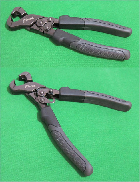 Trimming Trimmer 9-Inch Compound Action Tile Nippers, Tile Working Tool with Tungsten-carbide Tips, Mosaic Nipper