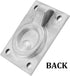 2Pcs Flush Pull Ring Handles 2.5" x 1.8" Hidden Recessed Furniture Handle, 304 Stainless Steel Recessed Boat Hatch