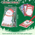 Whaline Christmas Notepad Set, 24Pcs with Gel Ink Pens, Self-Stick Notes, Office Supplies