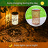 Cardinal Solar Lanterns Outdoor Waterproof Hanging Solar Lights Cardinal Gifts for Women Men Metal Bird Decorative LED