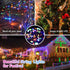 33Ft 100 8Modes Battery String Lights Outdoor LED Fairy Lights for Indoor Outdoor Waterproof with Remote Timer Battery