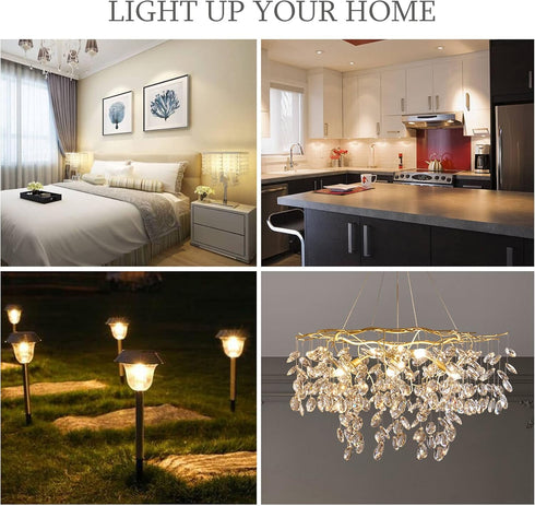 Dimmable G4 LED Bulb 12V 24V JC Type, 20-30W Halogen Equivalent, 4000K Natural White, 10pcs for Landscape Lighting