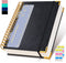 Spiral Notebook Journal, 7.6” x 10”, 300 Pages B5 Large College Ruled Leather Notebooks for Writing