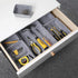 Welaxy Office Drawer Organizers, 7-Piece Felt Storage Bin for Stationery and Craft Sorting at Home or Dorm
