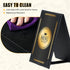 5"x 7" 2 (6 Pack, 5" 7") PU Leatherette Table Tents, Double-Sided Menu Holder, A-Frame Table Tents Menu Cover, Side
