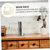 HOODANCOS Practical Bookend Study Iron Book Book Storage Bookends Desk Organizer Stylish Stand