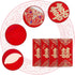 SAVITA 12pcs Wedding Red Envelopes - Traditional Chinese Lucky Money Envelopes for Newlyweds, Wedding Hong Bao