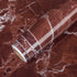 88"x15.8" Red Brown Marble Contact Paper for Countertop Faux Granite Wallpaper Covers Counter Top Peel and Stick Waterproof Wallpaper for Decor Kitchen Cabinets Island Table Furniture Wall by AbaBoorty