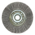 Forney 72743 Fine Crimped Wire Wheel Brush, 5-Inch with 1/2-Inch and 5/8-Inch Arbor