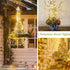 YITING 10 Strands 200 LEDs Solar Powered Twinkle Firefly Bunch Lights, 8 Modes Fairy String Lights for Outdoor