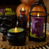 Luminara Poison Bottle Flameless LED Candle Dark Chocolate Wax, Battery Operated, Moving Flame Halloween Decor