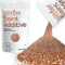 Hemway Glitter Paint Additive Crystals for Acrylic Emulsion Paint, 100g / 3.5oz - Fine Bronze Brown