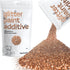 Hemway Glitter Paint Additive Crystals for Acrylic Emulsion Paint, 100g / 3.5oz - Fine Bronze Brown