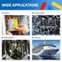 Wire Connectors Insulated Butt Terminals Kit, Automotive Marine Electrical Terminals, 190PCS Butt Splice Connectors