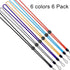 YOUOWO 6 Pack Adjustable Neck Lanyards for Pen, Phone, ID Badges Holder, Keys, Office Name Badges, USB Sticks,