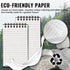POPYOLA 4 Pack Waterproof Pocket Notebook, 3x5 Mini Spiral Notepad, 100 Squared Pages for Outdoor Use