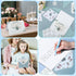 50 Pack Draupnir Baby Shower Thank You Cards with Envelopes & Stickers Green Cloth Card for Boy Blank Greeting Cards