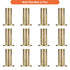 Multi-Grip Rivet Nut Installation Tool Set, Pre-Bulbed Shank Flat Head Threaded Insert Nut Assortment Kit for