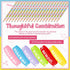 Sabary 48 Pcs Welcome Back to School Pencils, Rubber Bracelets, School Party Favors for Kids