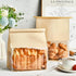50 11 8.7 4.3 Inches Packaging Ohuimrt PCS Paper Bread Bags for Homemade Breads, x x Kraft Bakery Bags with Tin Tie Tab