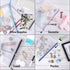 EOOUT 32pcs Mesh Zipper Pouch Bags, Letter Size A4 Organizing Bags with Zipper for Office Supplies and Puzzles