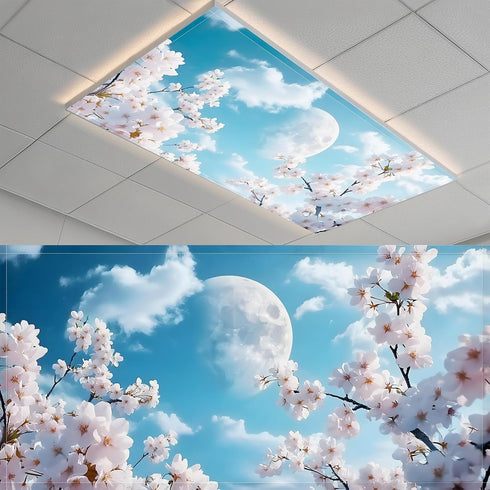 2 Pack Fluorescent Light Covers- 4" X 2" Magnetic Ceiling Light Cover