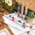Thyle 100PCS Glass Test Tubes with Cork, Clear Stoppers, Round Bottom for Lab Test, Candy Storage, Party Favors