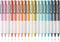 Mr. Pen Retractable Gel Pens, 18 Pack, Fine Point 0.5mm Black Ink, Vintage & Pastel Barrels, Aesthetic Pens for