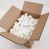 MagicWater Supply Anti Static Bio Tube Packing Peanuts, 0.25 Cu Ft, Compostable Biodegradable Void Filler