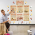 Outus 47 Pieces Thinking Poster, Social Studies Bulletin Board Decoration with Light Bulb Cutouts for Middle School