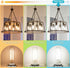 hansang T10 LED Bulb for Chandelier, E26 Base, 5000K Daylight, 40 Watt Equivalent, Dimmable, 6 Pack, 400LM