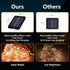 2-Pack 200 8 LED Solar Fairy Lights Outdoor, Upgraded Oversize Lamp Beads & Super Bright Solar String Lights Outoor