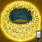 240FT 750LED Christmas Lights,12 Modes Warm White Outdoor String Lights with Timer
