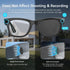 AMVR 12Pcs LED Light Bloking Stickers Compatible with Ray-Ban Meta Wayfarer/Skyler/Headliner/Oakley Meta HSTN Smart