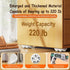Upgrade Self Adhesive Caster Wheels, 5 Stainless Steel Balls, 360 Degree Low Profile Swivel, 4PCS
