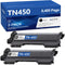 TN450 Toner Cartridge Replacement for Brother TN420, Compatible with HL-2270DW, 2 Black