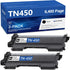 TN450 Toner Cartridge Replacement for Brother TN420, Compatible with HL-2270DW, 2 Black